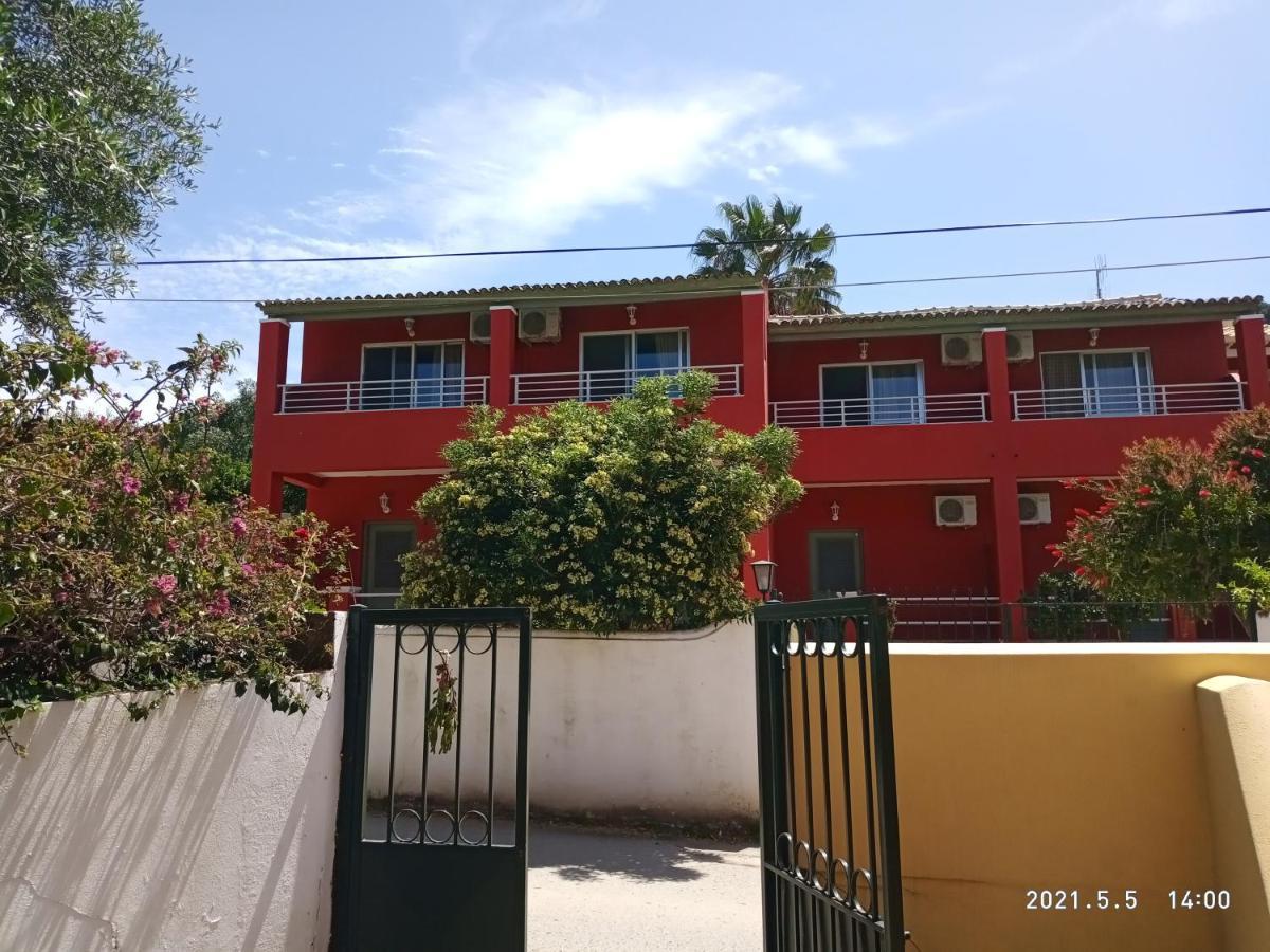 Maria Corfu Apartments Mesongí Exteriör bild